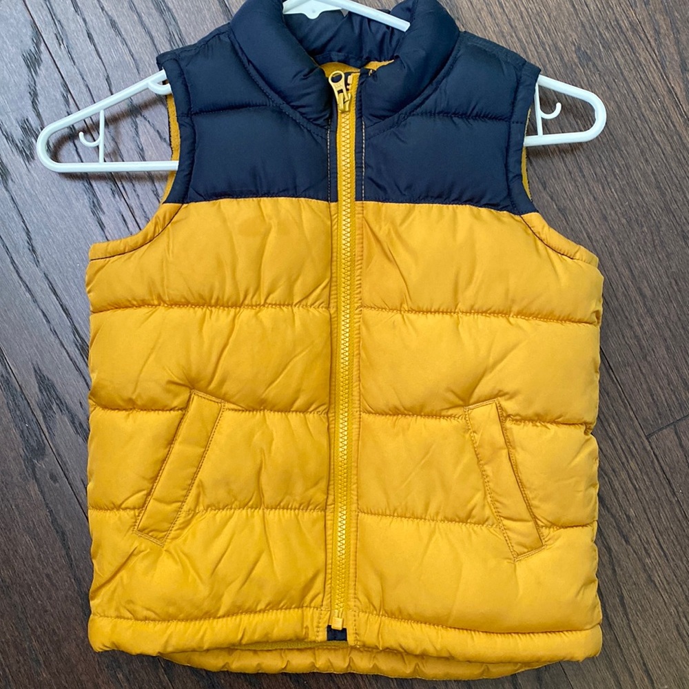 Old Navy Yellow Vest - size 5T